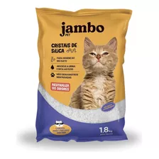 Cristais De Silica Fresco Cat Jambo 1,8kg X 1.8kg De Peso Neto Y 1.8kg De Peso Por Unidade