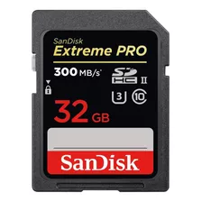 Cartão De Memória Sandisk Sdsdxpk-032g-ancin Extreme Pro 32gb