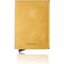 Secrid - Funda Delgada De Piel Auténtica Vintage Rfid Para