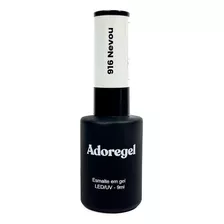 Adoregel Esmalte Em Gel Led/uv 9ml Cor Branco