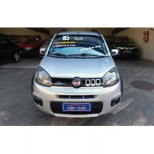 Fiat Uno 1.4 Way Evo Flex Completo 2016 Impecável!!!