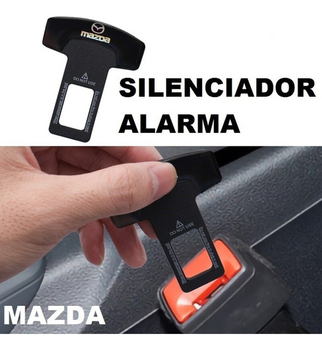 Accesorios Mazda Silenciador Alarma Cinturn De Seguridad Foto 2