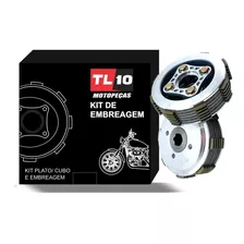 Kit Embreagem Xtz 250 Lander 2014 Original Tl10