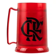 Caneca Gel Isolante Térmico 300ml Crf Flamengo Cor Vermelho