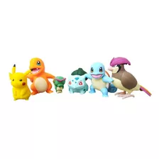 Pikachu Caterpie Pidgeotto Bulbasauro Charmander Squirtle