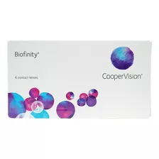 Lentes De Contacto Coopervision Biofinity Caja Con 6 Piezas