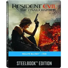 Resident Evil Capitulo Final 6 Steelbook Blu-ray + Dvd