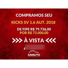 Nissan Kicks Sv Aut 2018