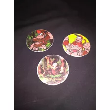 Lote De Tazos Donkey Kong Soprole