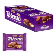 Chocolate Mini Talento Amêndoa E Passas 25g C/15 