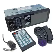 Central Multimídia Rádio Fm Bluetooth Tela 4 Câmera Ré 1 Din