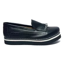 Mocasin De Mujer Zapatos Bajos Comodos Cerrado Talle 35 A 41