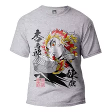 Playera Kimetsu Kyojuro Rengoku 5 No Yaiba Demon Slayer