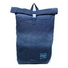 Mochila Sport Gabriela Pugliesi Jeans Azul Dmw Jeans