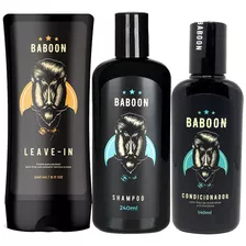 Combo Baboon Shampoo + Condicionador + Creme De Pentear