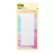 Post It Super Sticky Printed Note Pads With Magnet