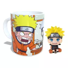 Kit Naruto Caneca + Figura De Ação Naruto 