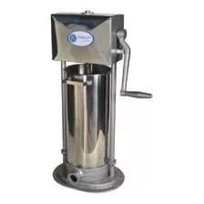 Embutidora Vertical 15 Lts Fineschi Acero Inox Con 3 Embudos