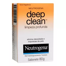 Neutrogena Deep Clean Sabonete Facial Limpeza Profunda 80g