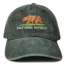 Hepandy Gorras De Béisbol Bordadas De California Cali Bear.