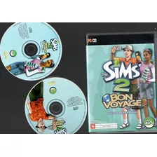 Cd The Sims 2 Bon Voyage Pacote Extenção Pra Pc Original