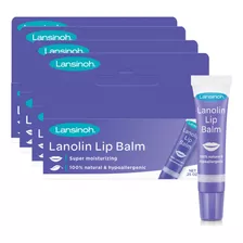 Lansinoh Lanolin - Blsamo Labial, 0.25 Onzas (paquete De 4)
