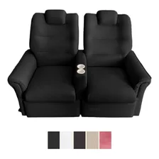 Sillon Poltrona Reclinable Dos Cuerpos Con Porta Vaso