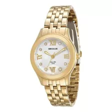 Relógio Feminino Seculus Analógico Fashion 23521lpsvda1 Cor Da Correia Dourado