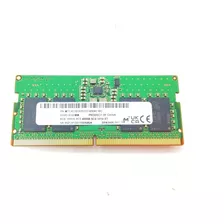 Memoria Ram Micron 8gb Ddr5 1rx16 4800mhz Pc5-4800b Sodimm