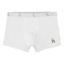 Cueca Reserva Masculina Boxer Grey Woodpecker R Icon Branca