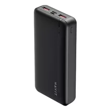 Batería Externa 20000mah Hv-pb92 20w+22.5w Havit Color Negro