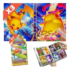 Album Pokemon Original Para 240 Cts Tcg X3 Entrega Inmediata