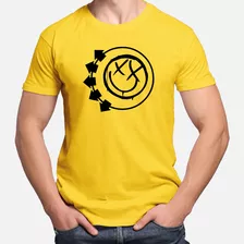 Camisa Camiseta Banda Blink 182 Show De Rock 100% Algodão M2