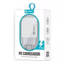 Fonte Carregador Turbo Pd 35w Usb-c P/ iPhone Samsung Xiaomi