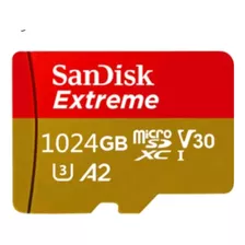 Cartão Micro Sd Sandisk De 1tb De Memória, Para Equipamentos