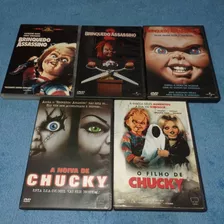 Dvd Brinquedo Assassino (chucky) - 5 Filmes (leia O Anúncio)