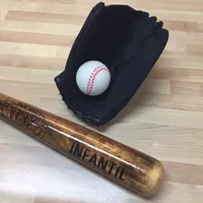 Combo Juego Infantil Beisbol Bat-manopla-pelota