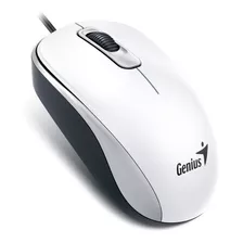 Mouse Genius Dx-110 Usb Blanco Elegante