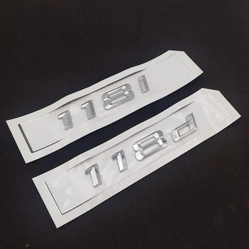 Abs Trunk Badge Sticker 3d Para Para Bmw 116i 120d E82 E87 Foto 6