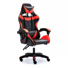 Silla De Oficina Ejecutiva Gamer Giratoria Con Respaldo Luz