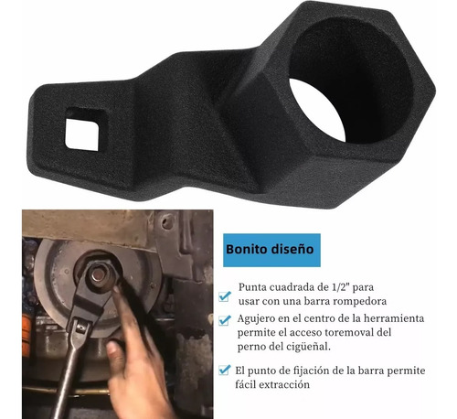 Herramienta Llave Dado Extractor Polea Cigeal Honda Acura Foto 6