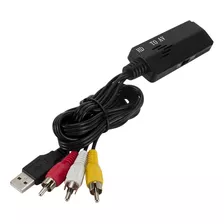 Anuncio De Conversión De Cable De Audio Y Vídeo Compatible C