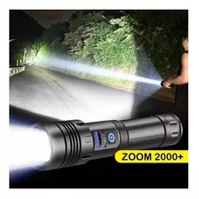 Lanterna Holofote Recarregável 2km Laser Potente C Saída Usb