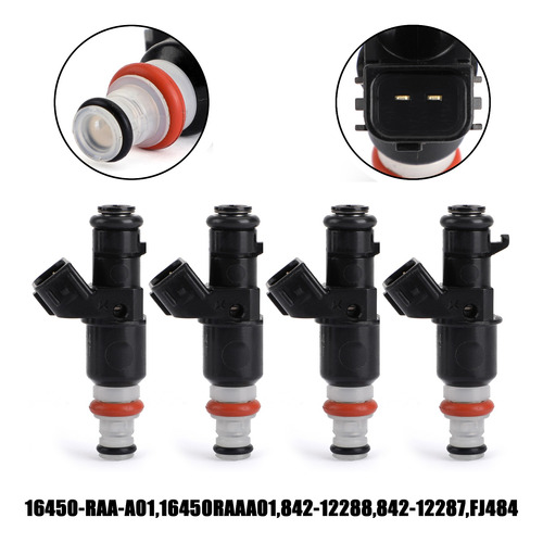 Inyectores De Combustible 4pcs Para Honda Accord 2003-2007 2 Foto 6