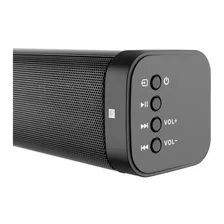 Barra De Sonido Para Tv De 300 Wpmpo Bluetooth Steren Bsd105 Color Negro