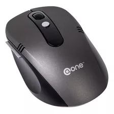 Mouse Óptico Inalámbrico Usb One® 1000 Dpi, Surf Ii Color Gris