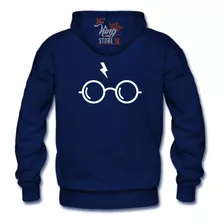 Poleron Cierre, Lentes Harry Potter, Magia, Rayo, Peliculas, Libros / The King Store