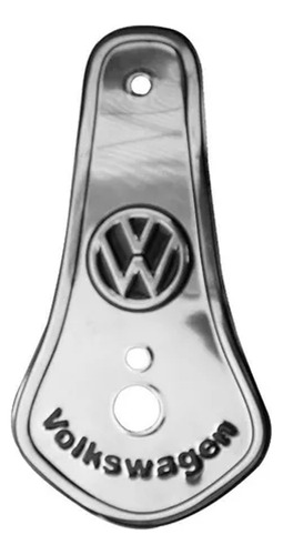 Pera Cofre Vw Sedan Vocho Aluminio Logo Escudo Vw Foto 2