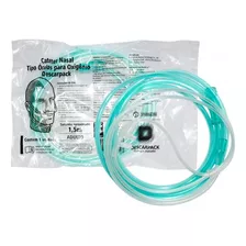 Kit 10 Cateter Nasal Oxigênio Canula De O2 Adulto Silicone