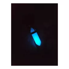 Colar De Neon Azul Brilha No Escuro Ponta 1 Unid Obelisco